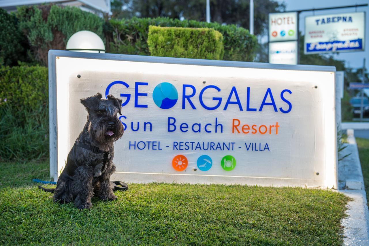 Georgalas Sun Beach Rooms Nea Kallikrateia Exterior foto
